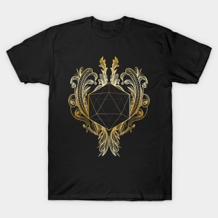 Floral D20 T-Shirt